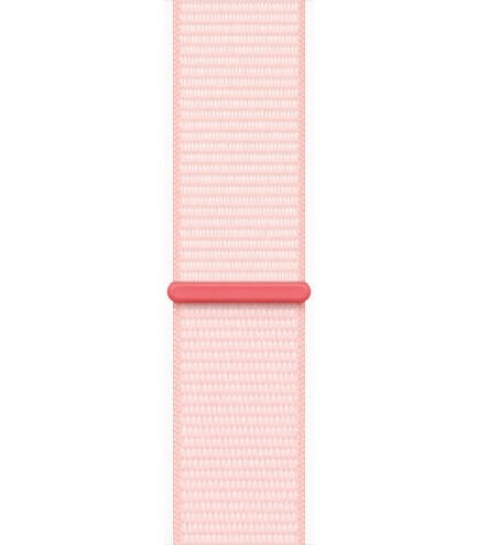 Apple Watch Series 9 GPS 45mm Pink Aluminum Case with Light Pink Sport Loop (MR9J3)